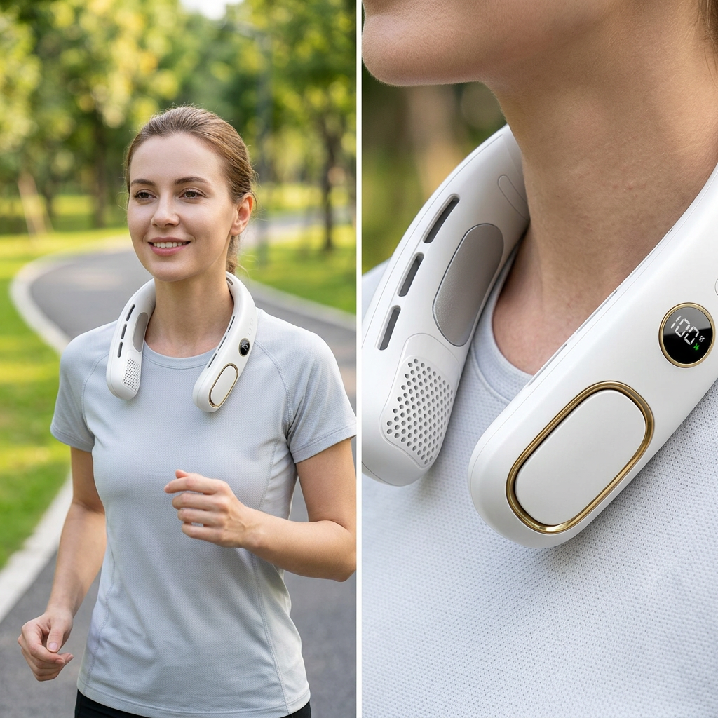 COLOUR:White - close view showing the vents and neck curve